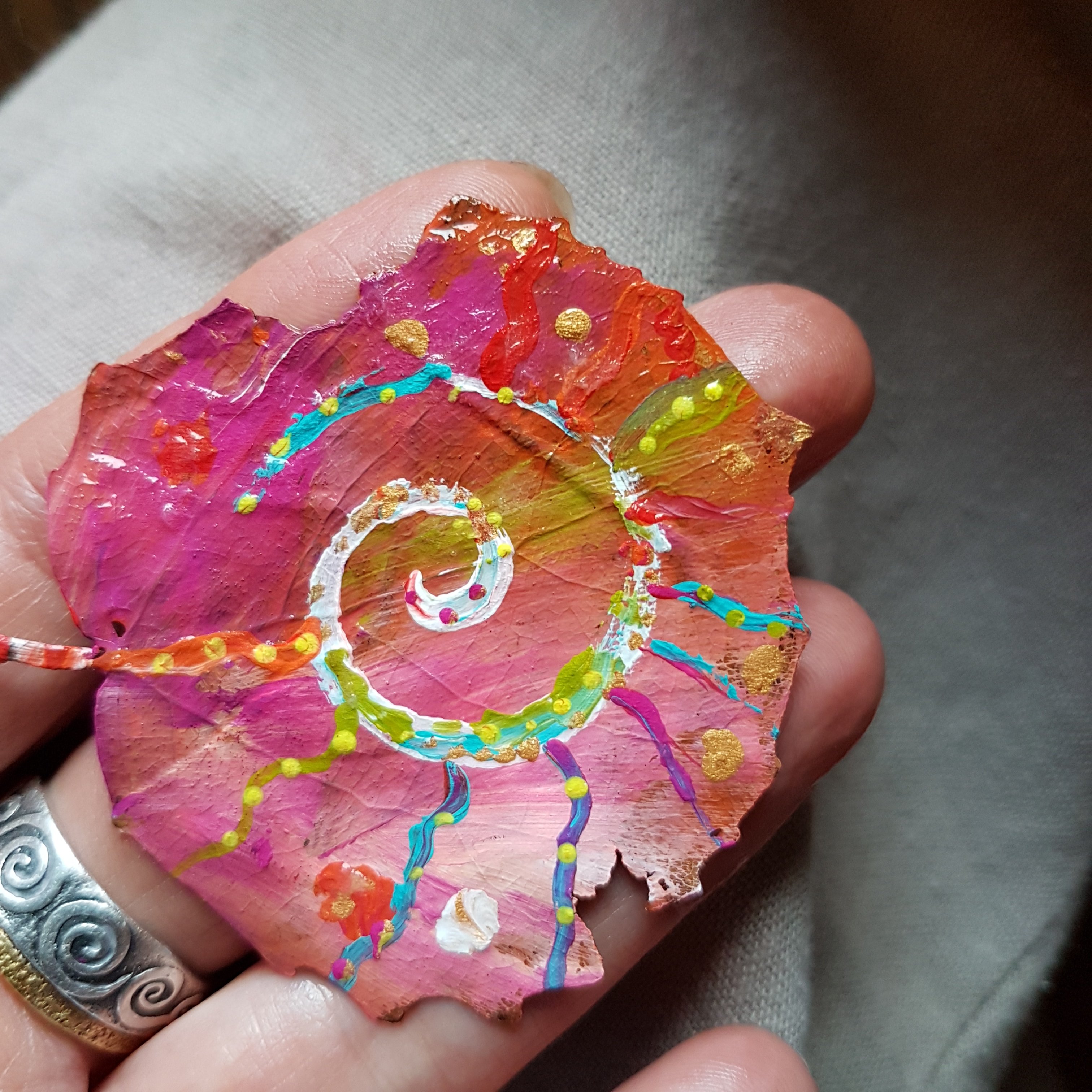 Intuitives Malen in der Natur