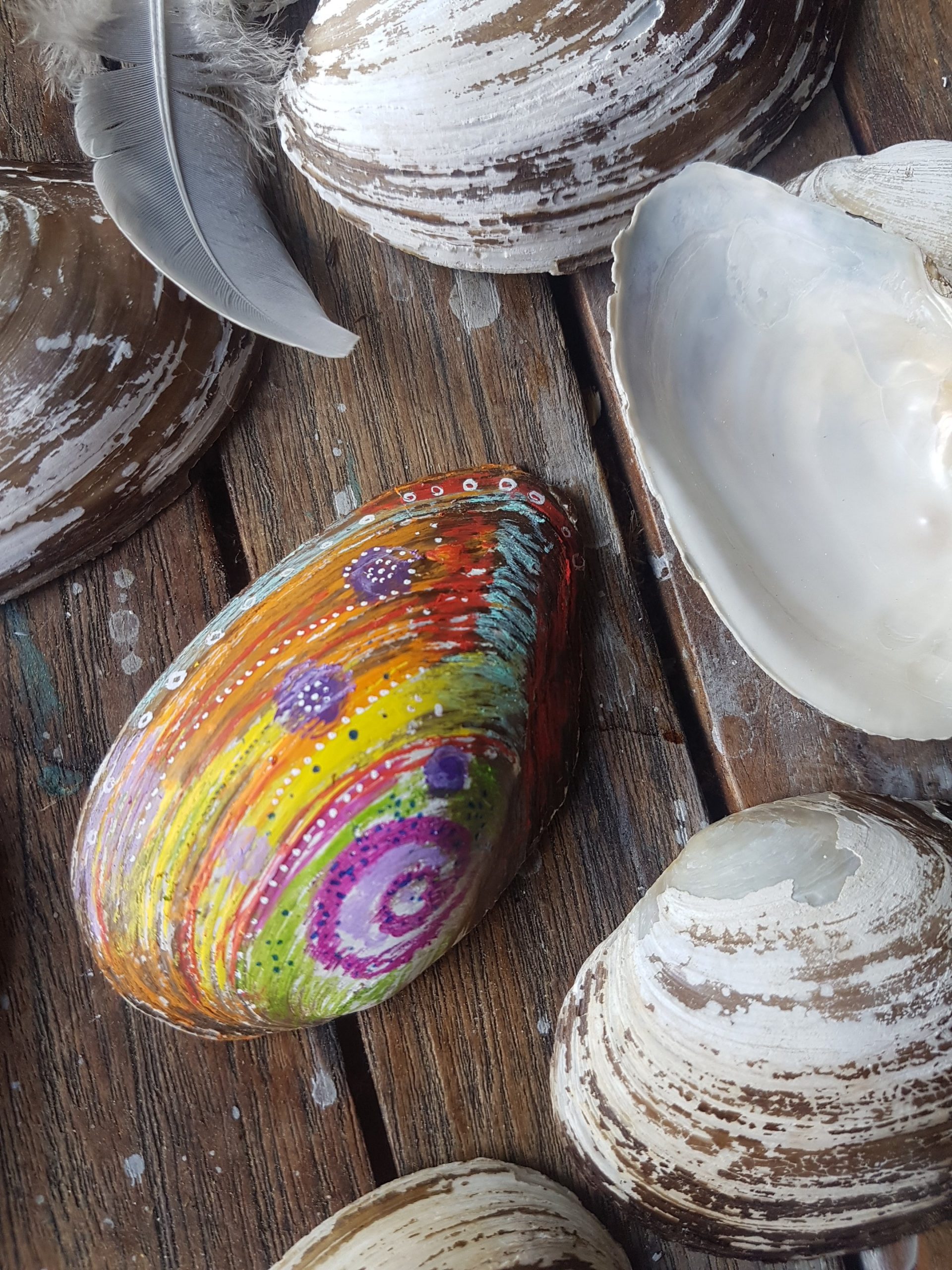 Intuitives Malen, Räucherharz und Birkenpech