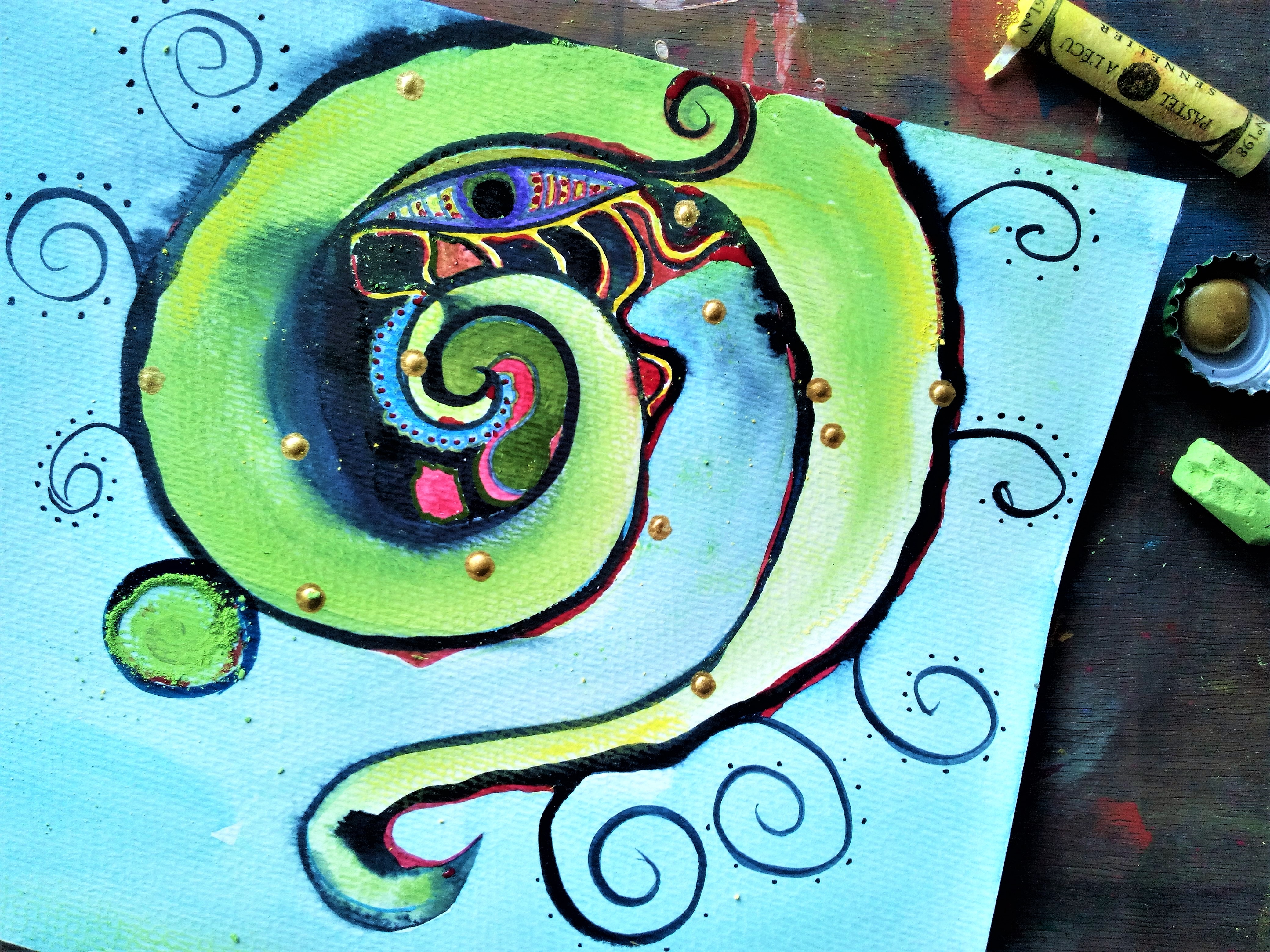 Farbe schnuppern: Ein Weg zur weiblichen Kreativität und Intuition